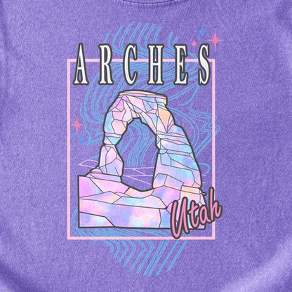 Arches Retro 80's Kids Cotton T-Shirt
