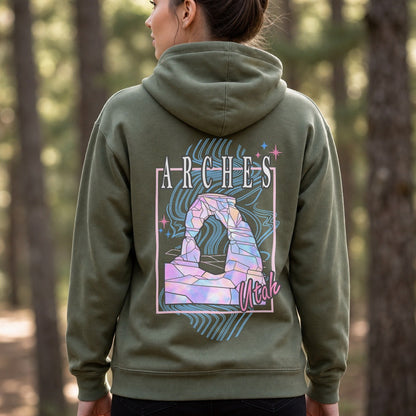 Arches Retro 80's Hoodie
