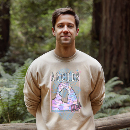 Arches Retro 80's Crewneck Sweatshirt
