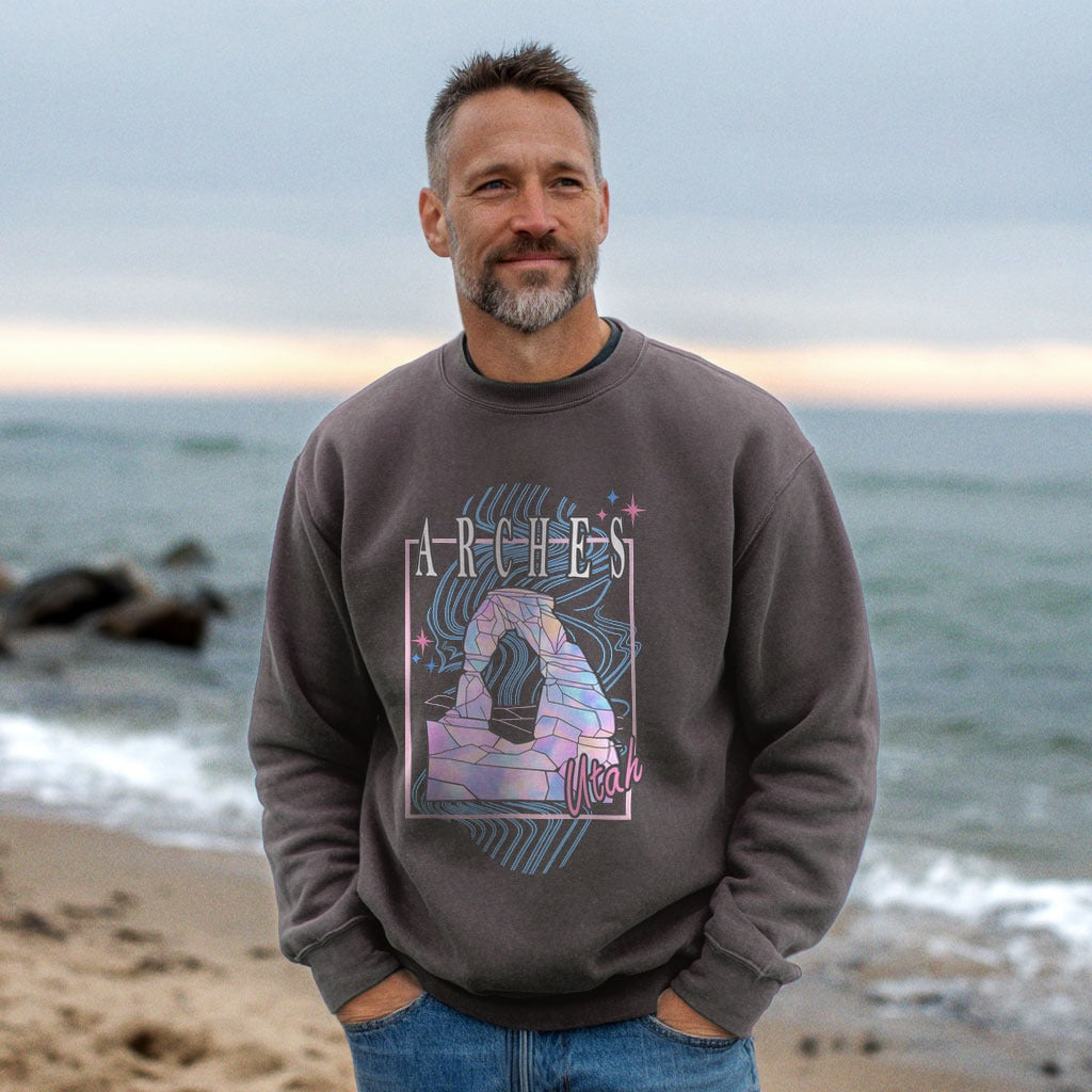 Arches Retro 80's Crewneck Sweatshirt