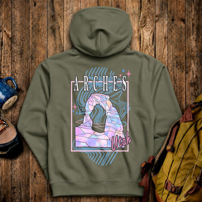Arches Retro 80's Hoodie