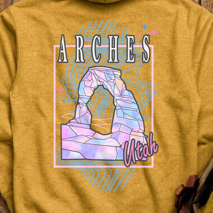 Arches Retro 80's Hoodie