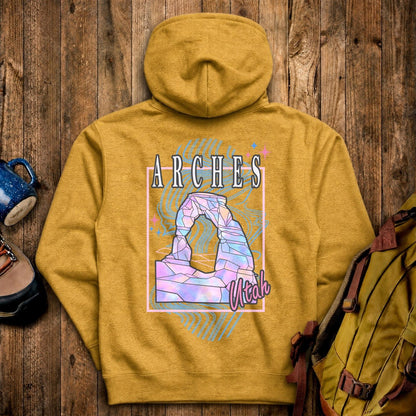 Arches Retro 80's Hoodie