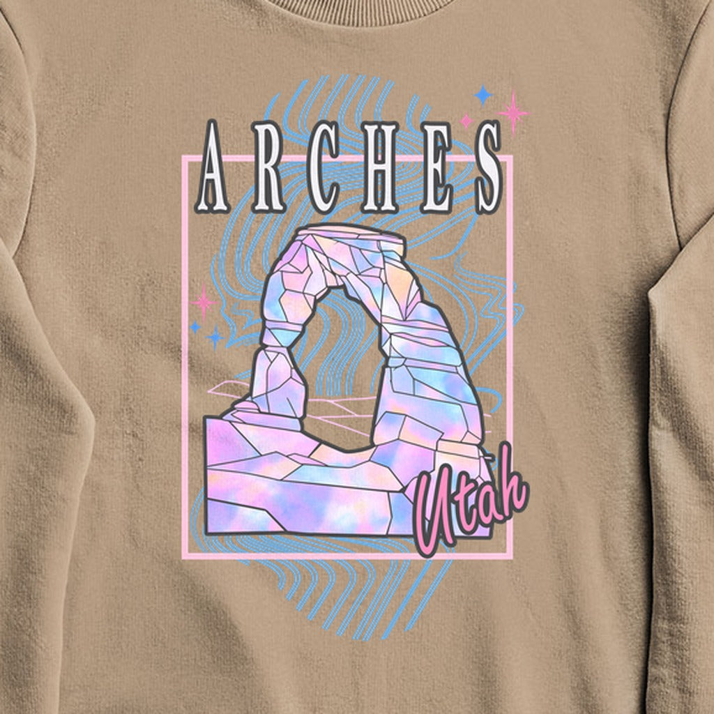 Arches Retro 80's Crewneck Sweatshirt