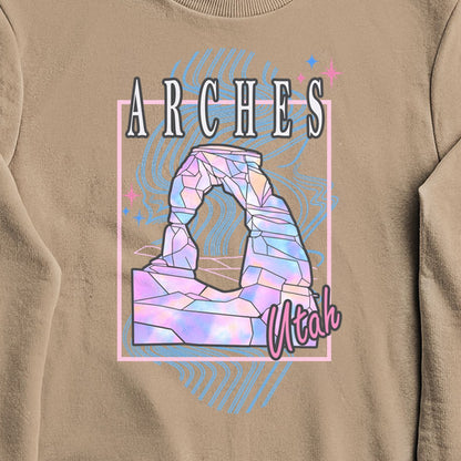 Arches Retro 80's Crewneck Sweatshirt