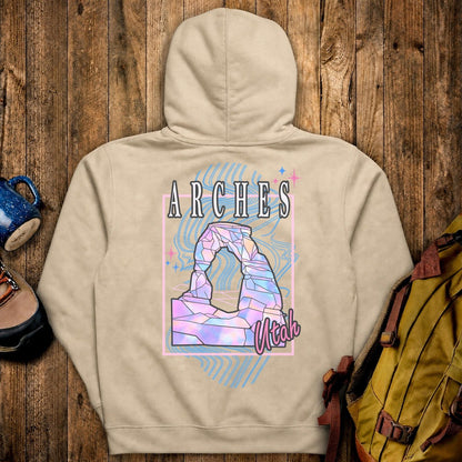 Arches Retro 80's Hoodie