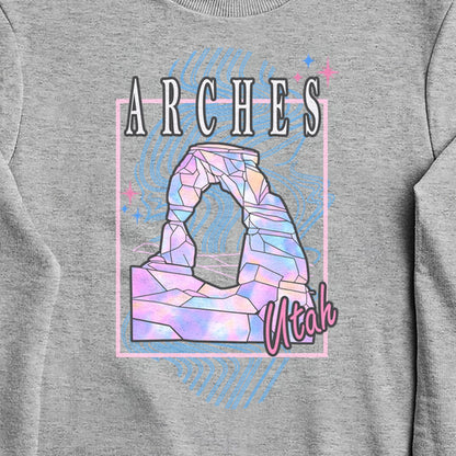 Arches Retro 80's Crewneck Sweatshirt