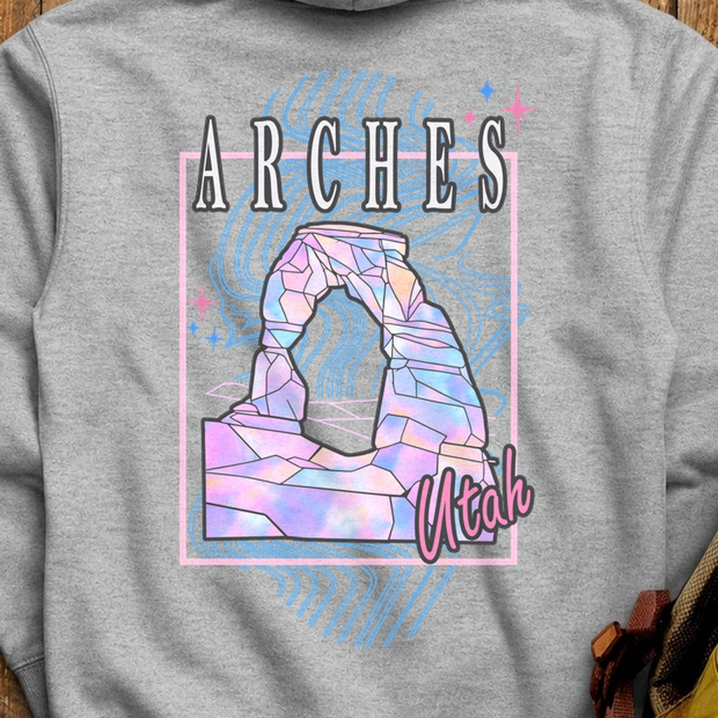 Arches Retro 80's Hoodie