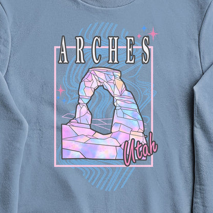 Arches Retro 80's Crewneck Sweatshirt