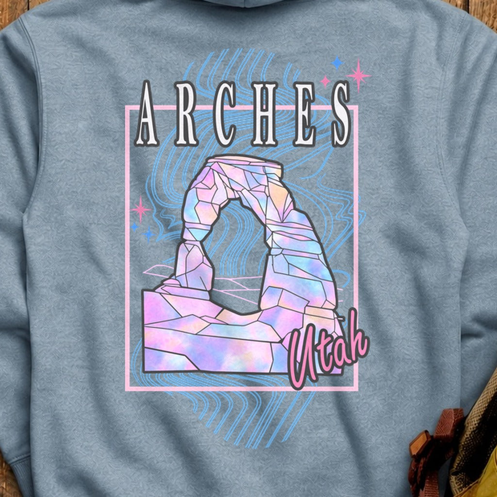 Arches Retro 80's Hoodie