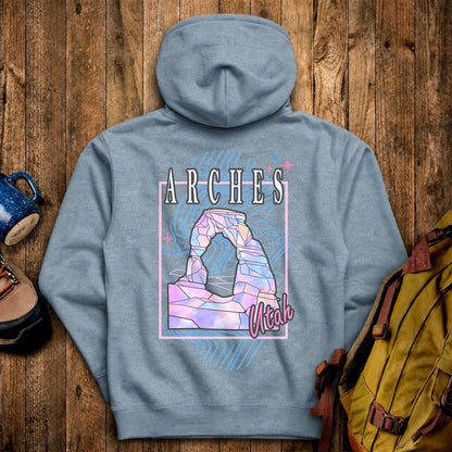 Arches Retro 80's Hoodie