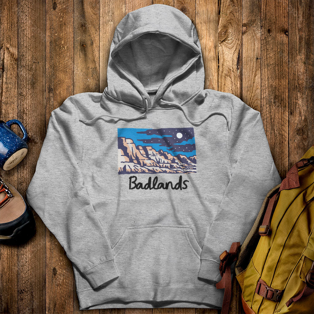 Badlands at Night Hoodie