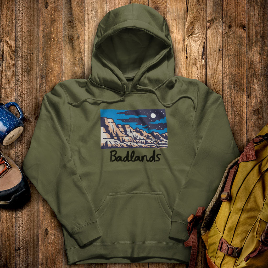 Badlands at Night Hoodie
