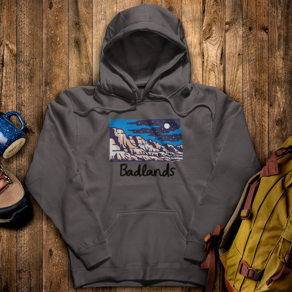 Badlands at Night Hoodie
