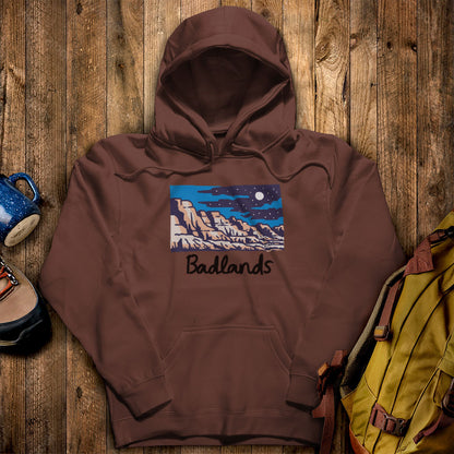 Badlands at Night Hoodie