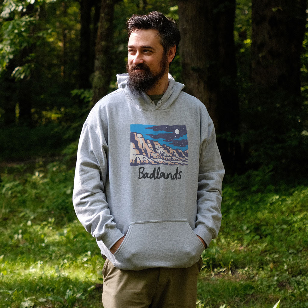 Badlands at Night Hoodie
