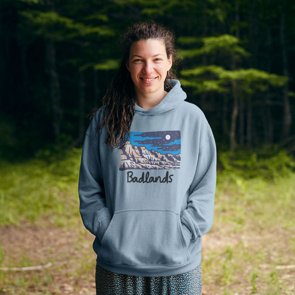 Badlands at Night Hoodie