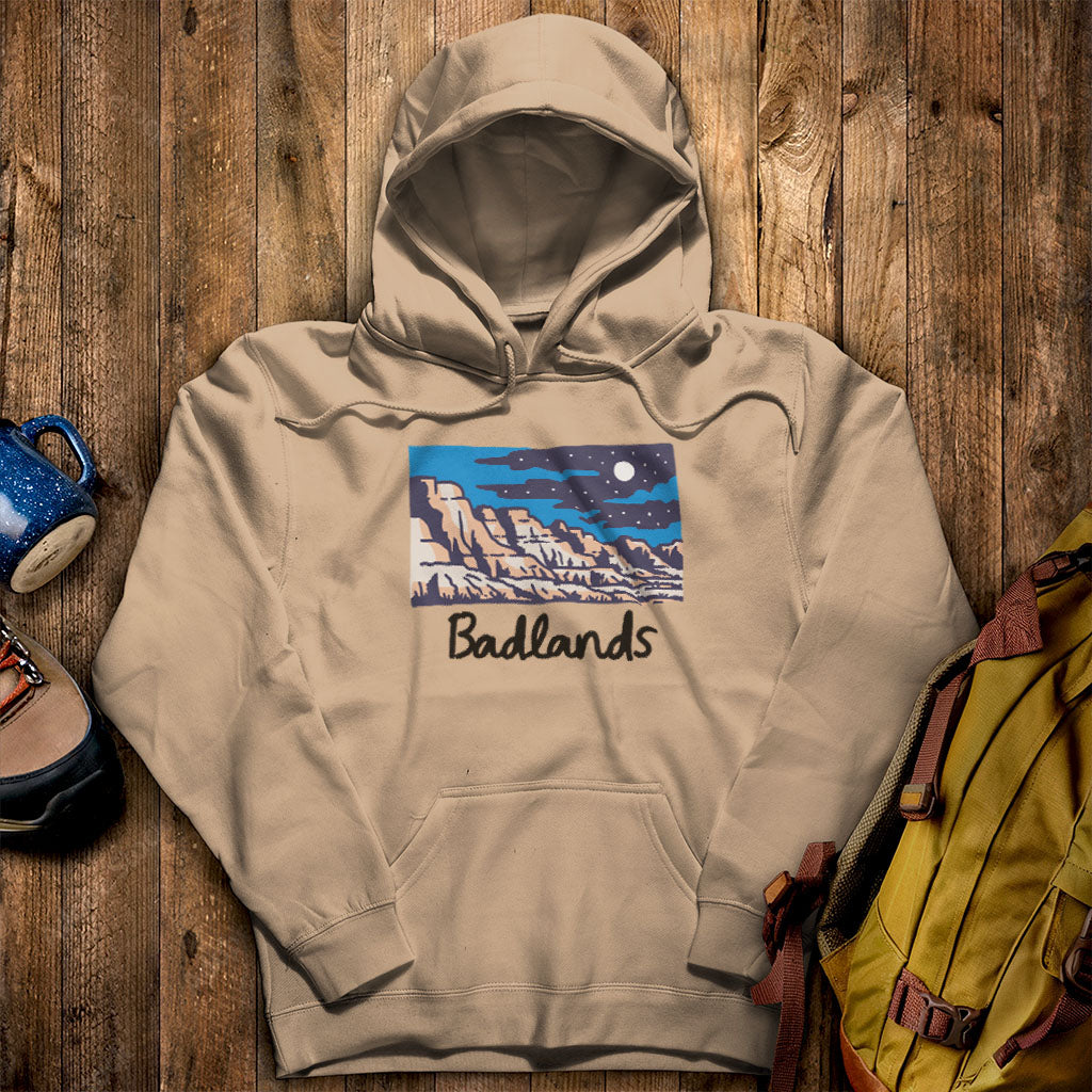 Badlands at Night Hoodie