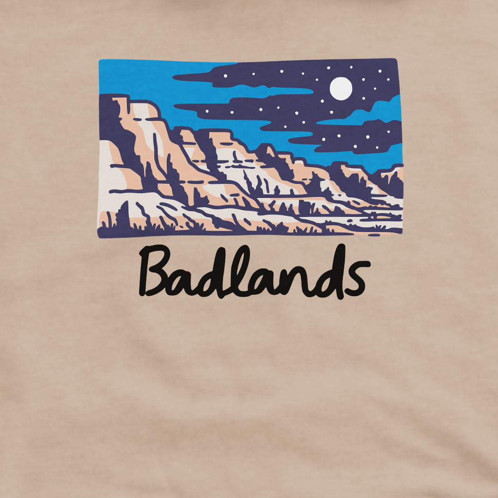 Badlands at Night Crewneck Sweatshirt
