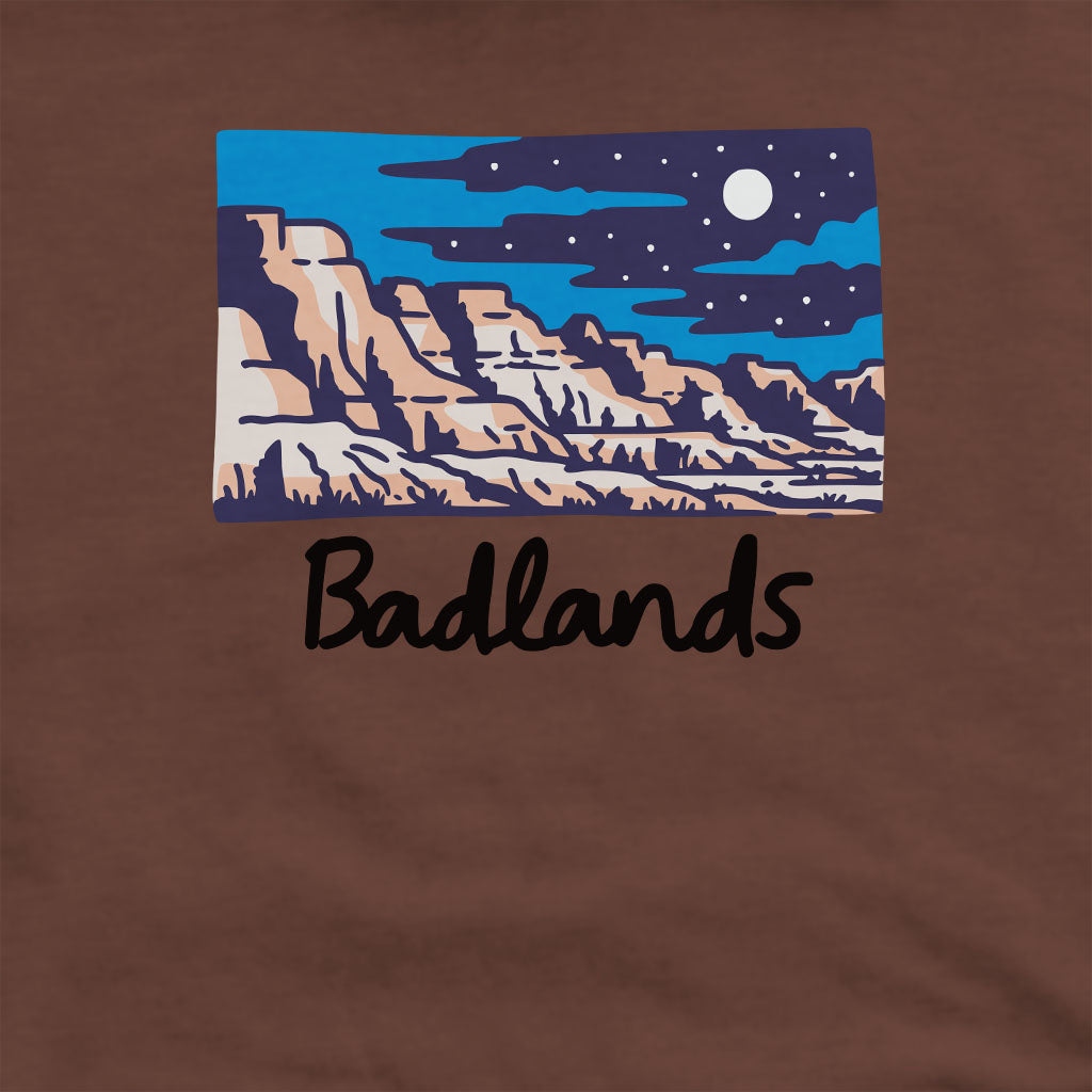 Badlands at Night Crewneck Sweatshirt