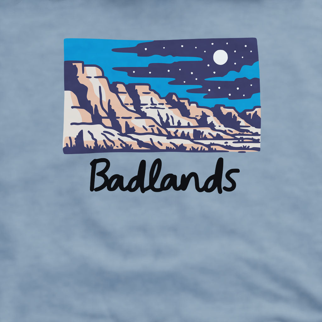 Badlands at Night Crewneck Sweatshirt