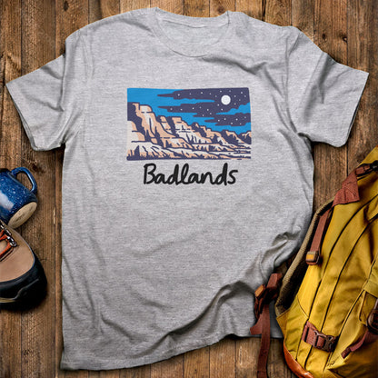 Badlands at Night T-Shirt