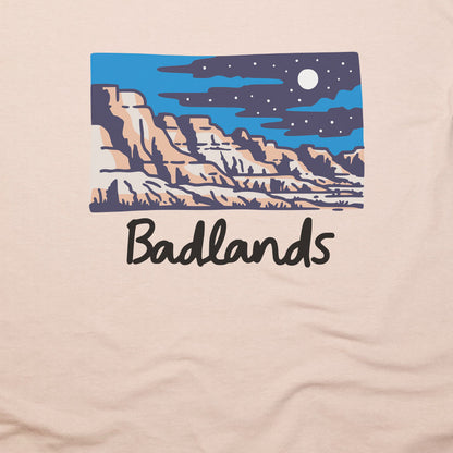 Badlands at Night T-Shirt