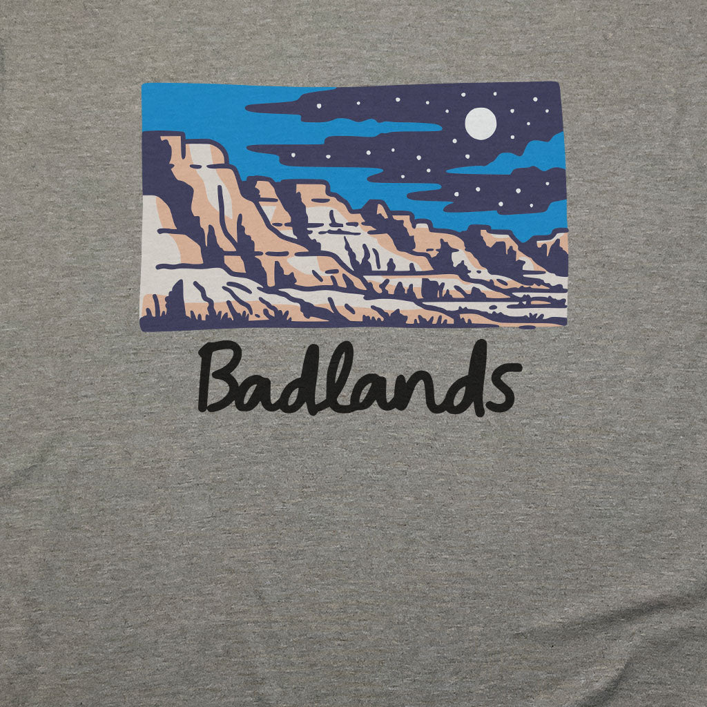 Badlands at Night T-Shirt