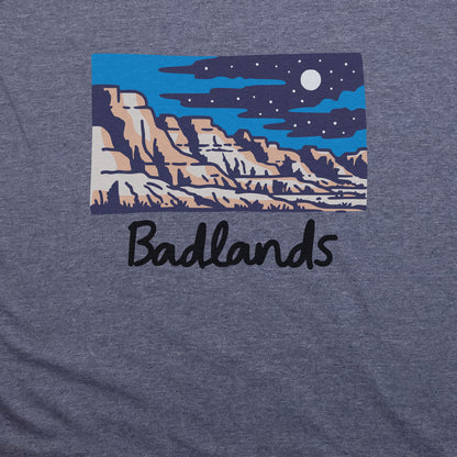 Badlands at Night T-Shirt