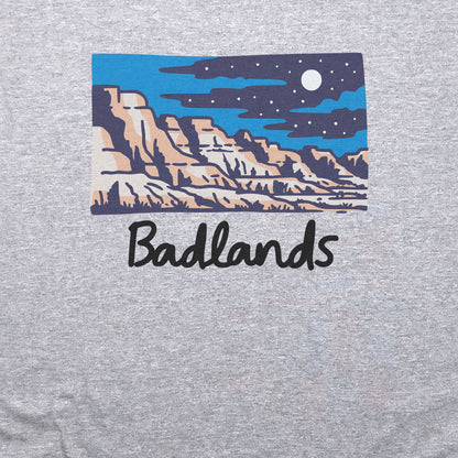 Badlands at Night T-Shirt