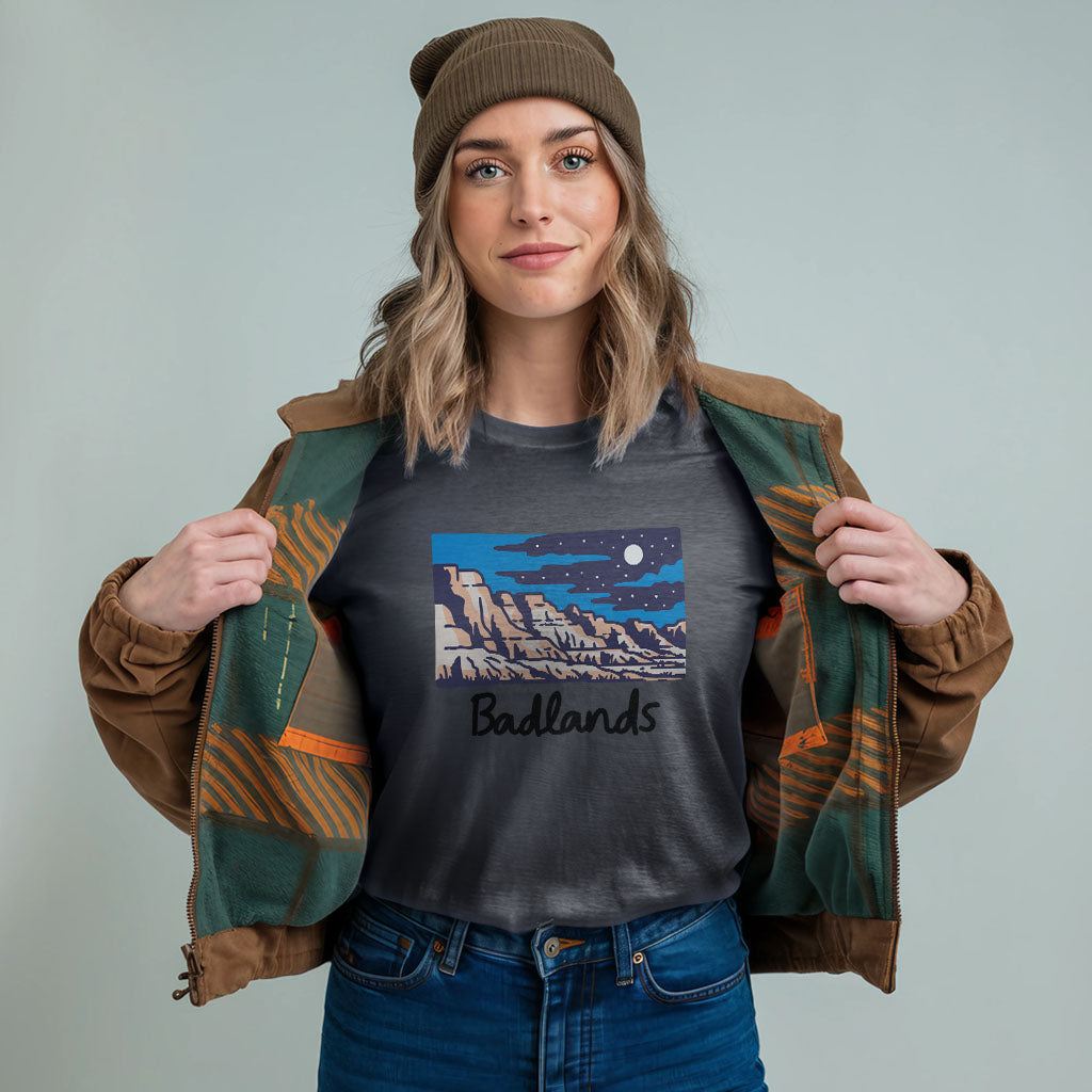 Badlands at Night T-Shirt