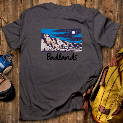 Badlands at Night T-Shirt