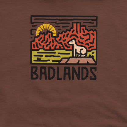Badlands National Park Crewneck Sweatshirt Adventure and Outdoors Themed Sweatshirt