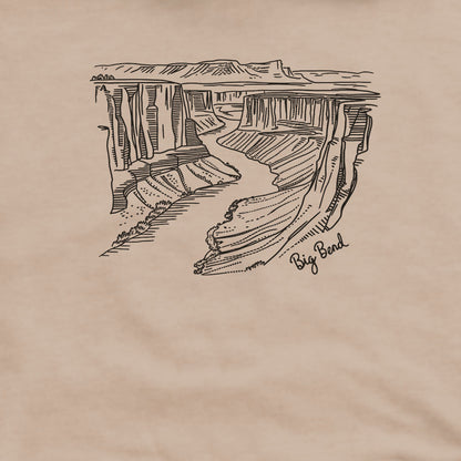 Big Bend Line Drawing Hoodie