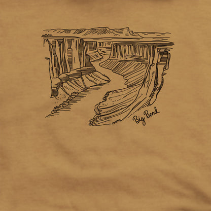 Big Bend Line Drawing Hoodie