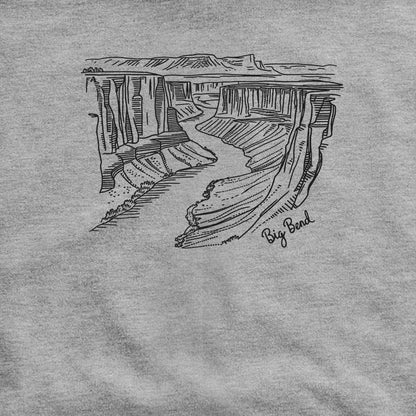 Big Bend Line Drawing Hoodie