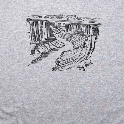 Big Bend Line Drawing Crewneck Sweatshirt
