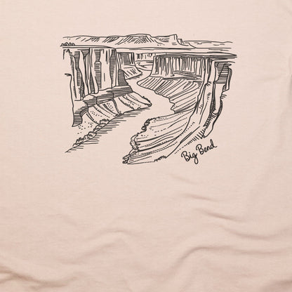 Big Bend Line Drawing T-Shirt