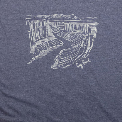 Big Bend Line Drawing T-Shirt