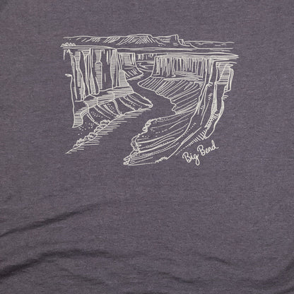 Big Bend Line Drawing T-Shirt