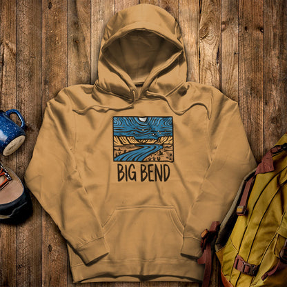 Big Bend National Park at Night Hoodie