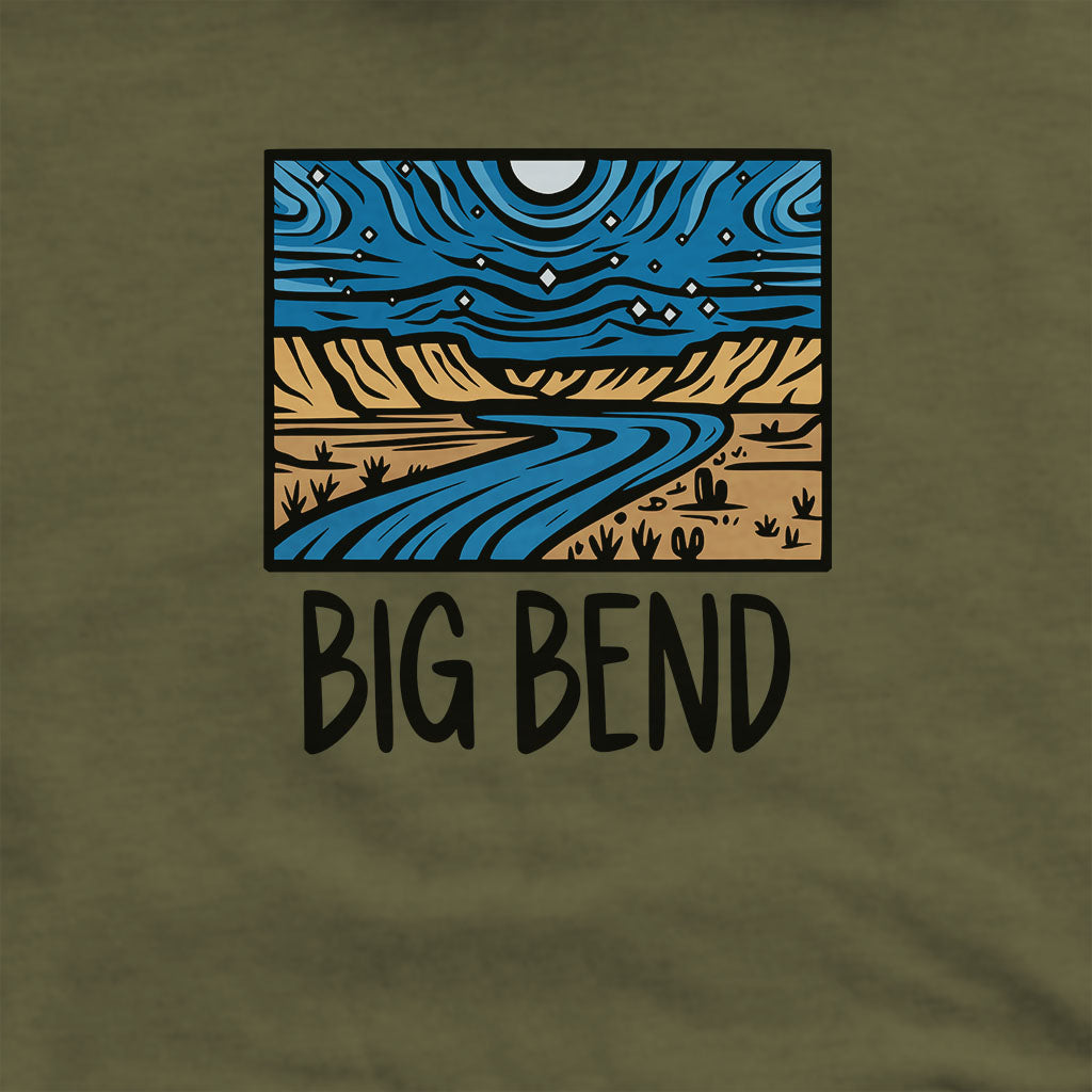Big Bend National Park at Night Hoodie