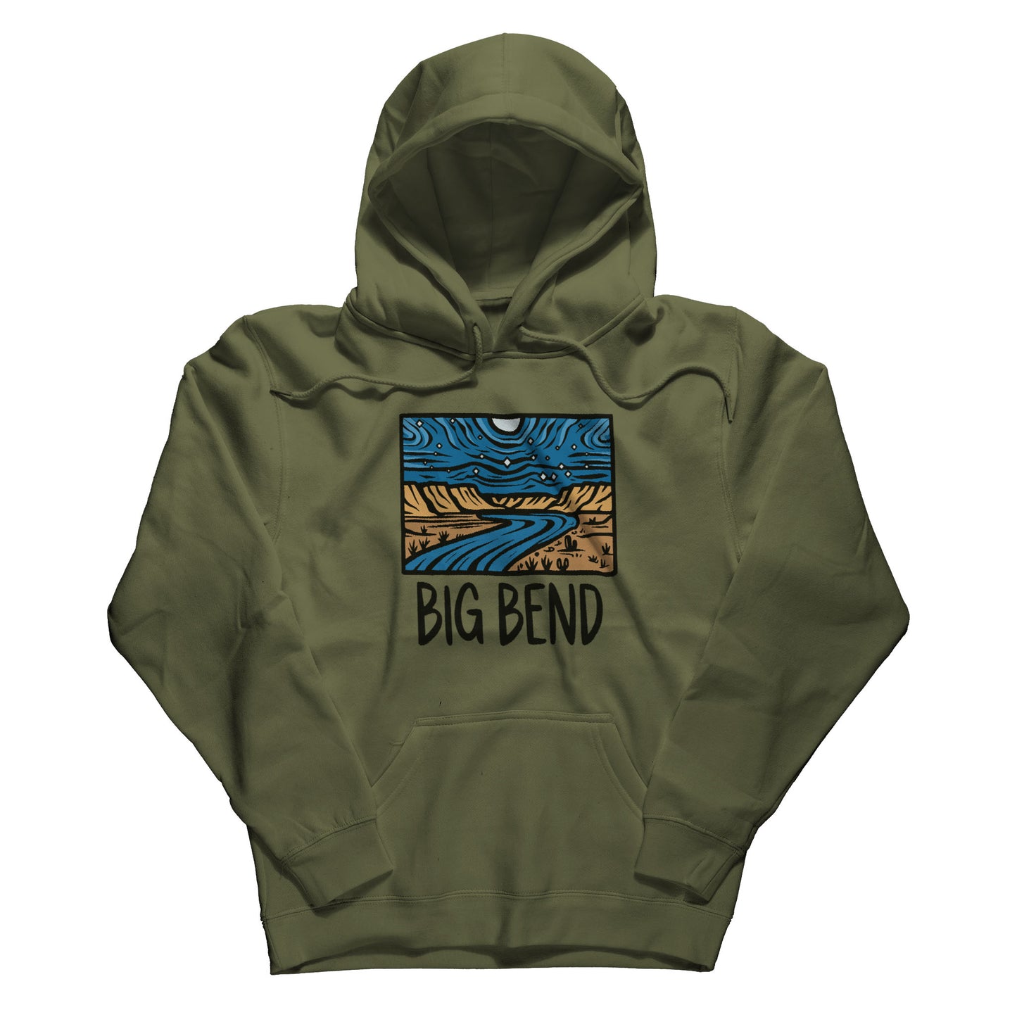 Big Bend National Park at Night Hoodie