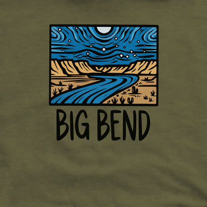 Big Bend National Park at Night Crewneck Sweatshirt