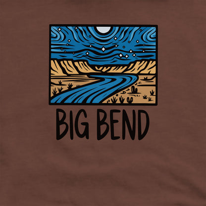 Big Bend National Park at Night Crewneck Sweatshirt