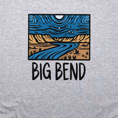 Big Bend National Park at Night Crewneck Sweatshirt
