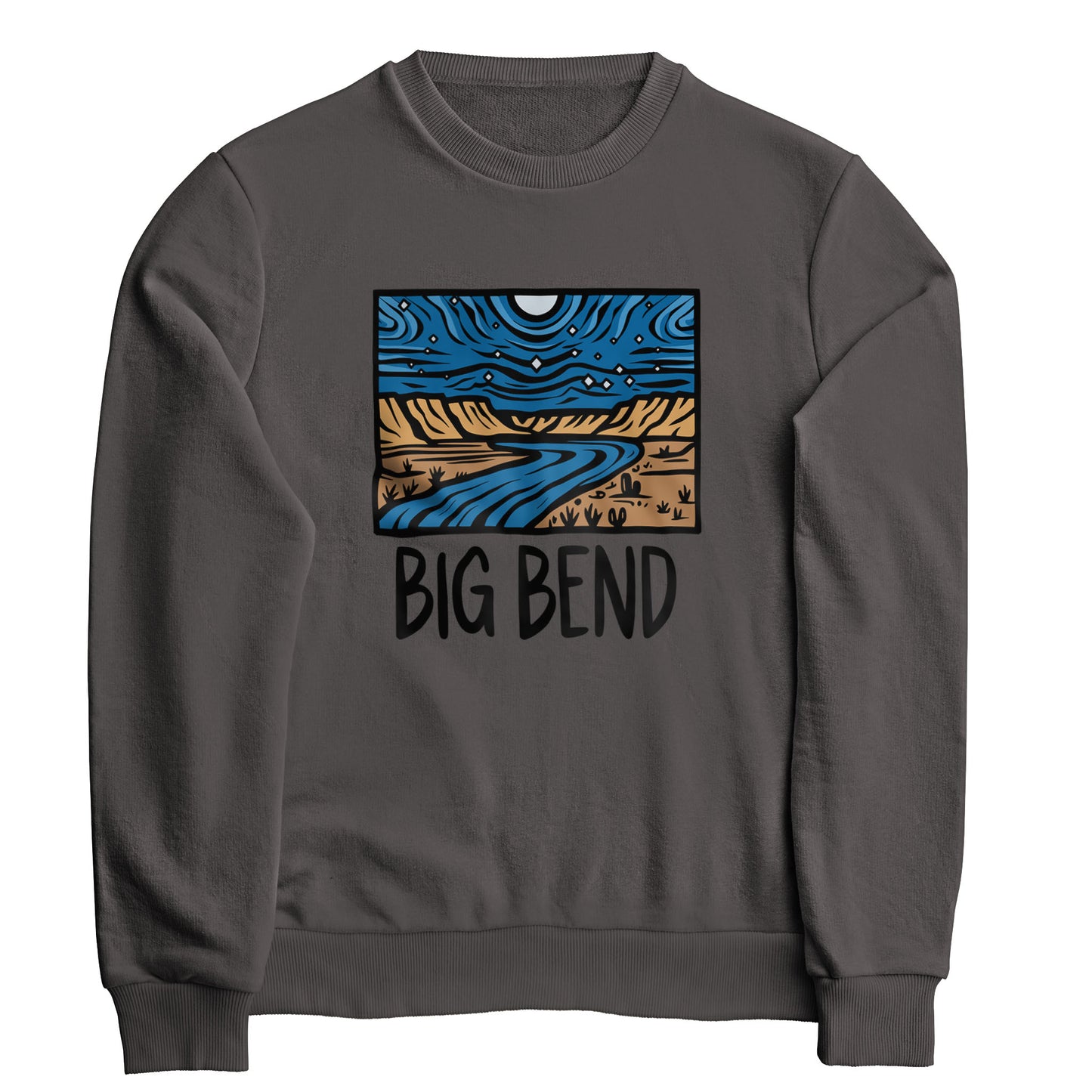 Big Bend National Park at Night Crewneck Sweatshirt