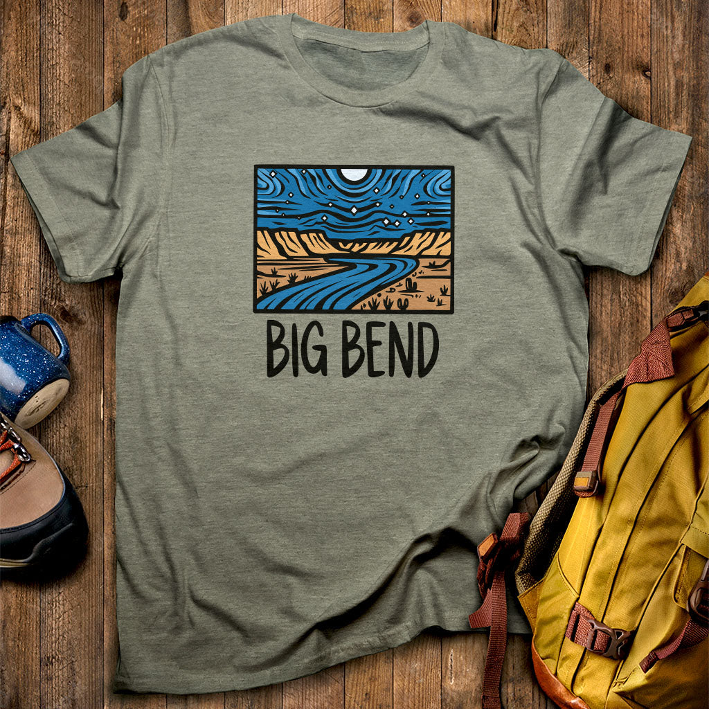 Big Bend National Park at Night T-Shirt