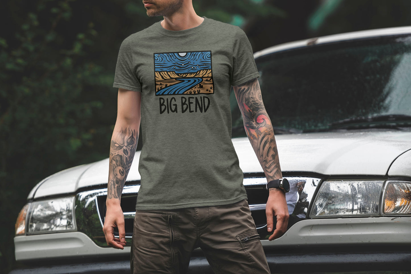 Big Bend National Park at Night T-Shirt