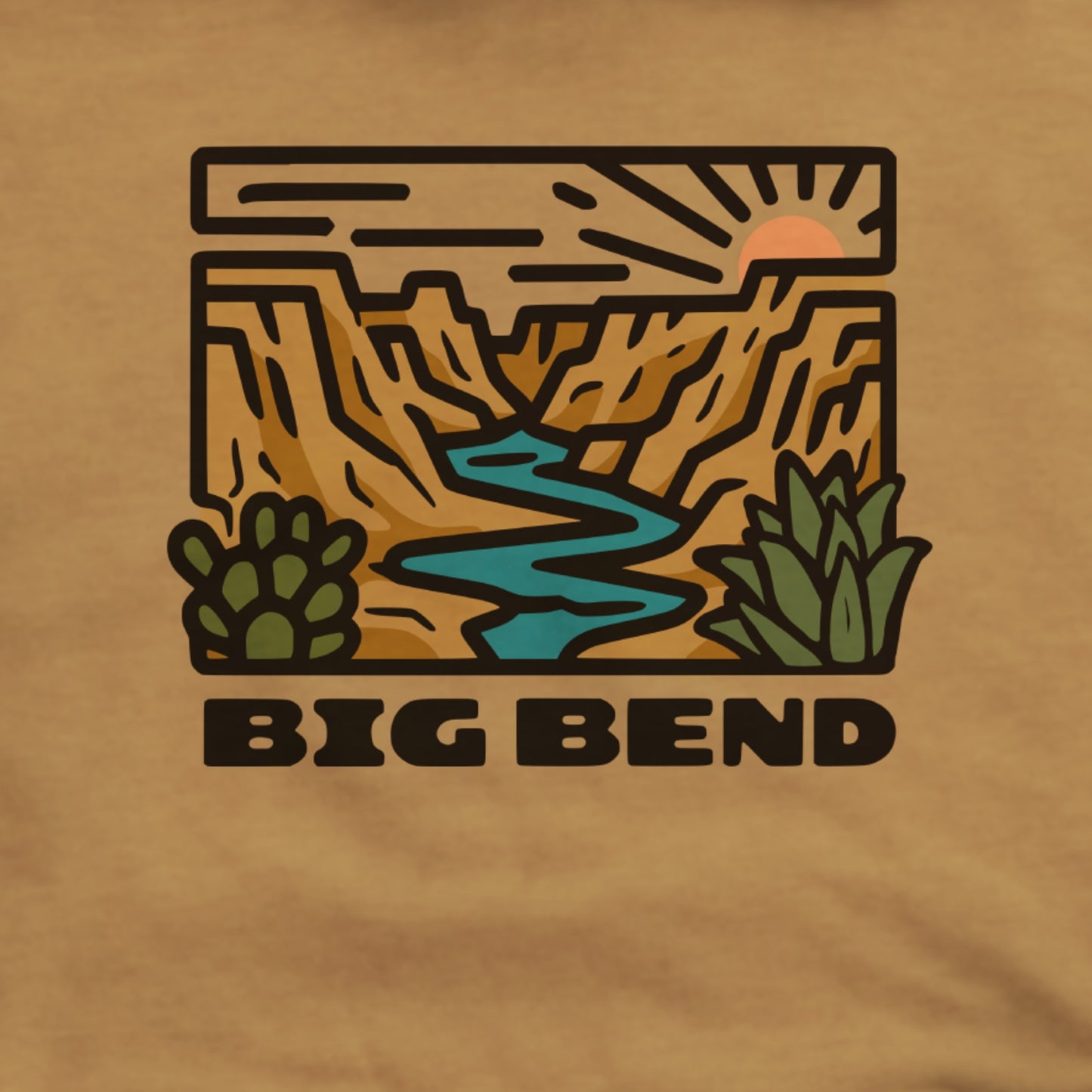 Big Bend National Park Hoodie Adventure and Outdoors Themed Hoodie